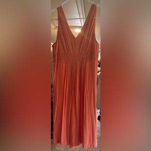 Ann Taylor Loft size SP Orange Dress